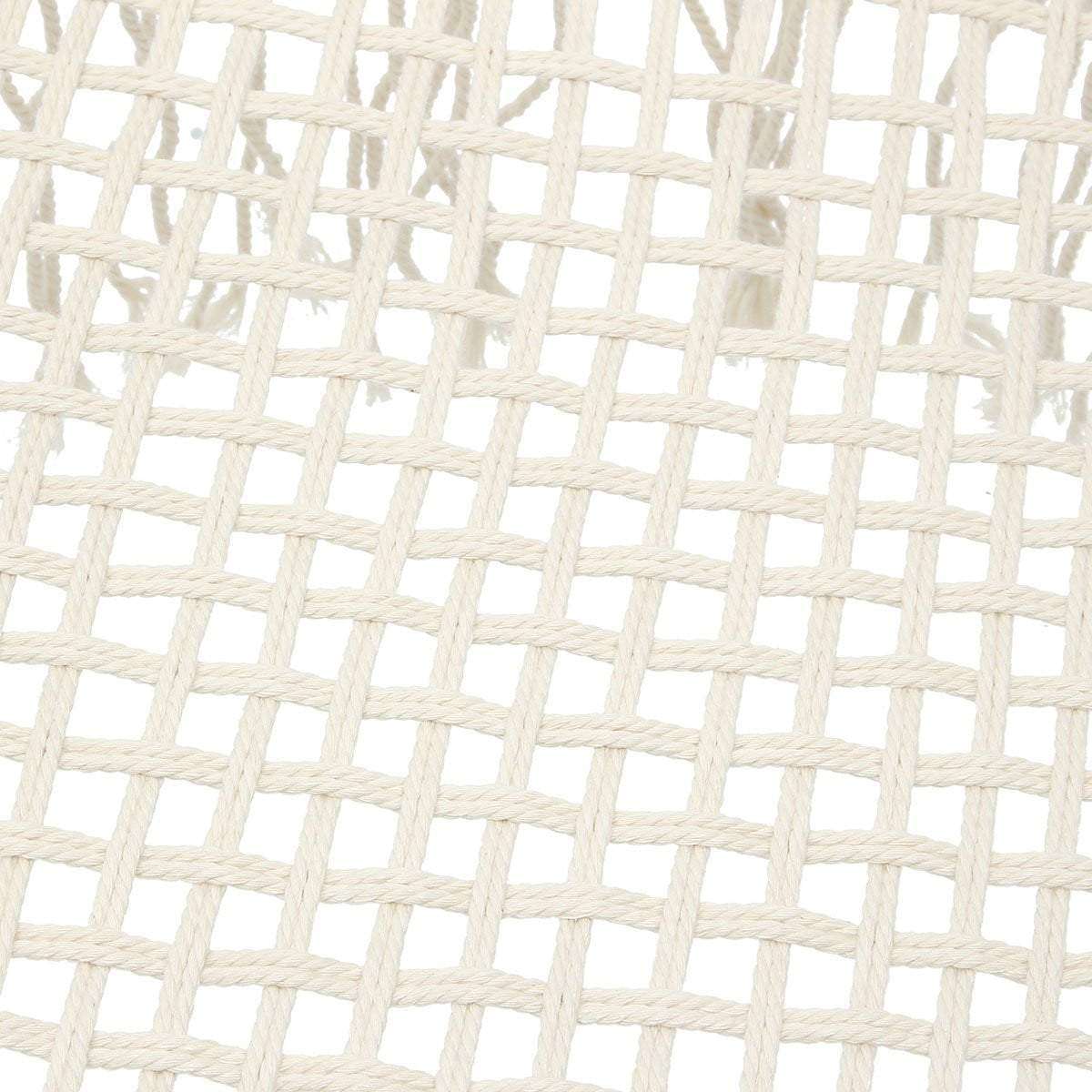 White Cotton Baby Garden Hanging Crib Hammock - JUST Hammocks