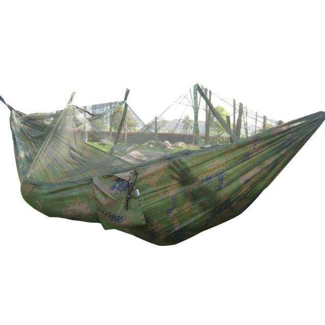 Portable Camping Outdoor Hammock + Mosquito Net - JUST Hammocks
