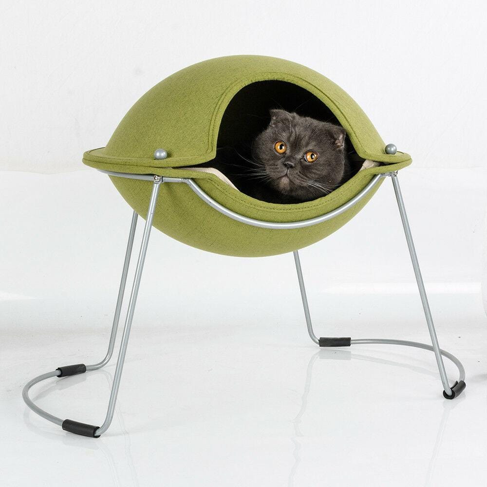 Luxury Elevated Cat Small Dog Pod Pet Bed - JUST Hammocks